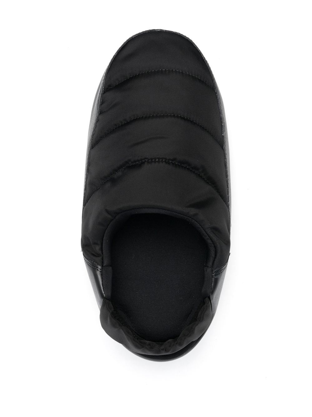 Black Evolution slingback sandal