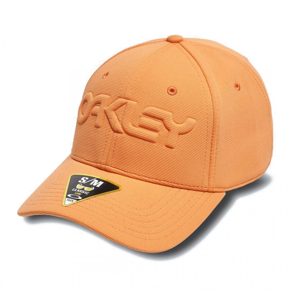 Cappello arancione con logo frontale