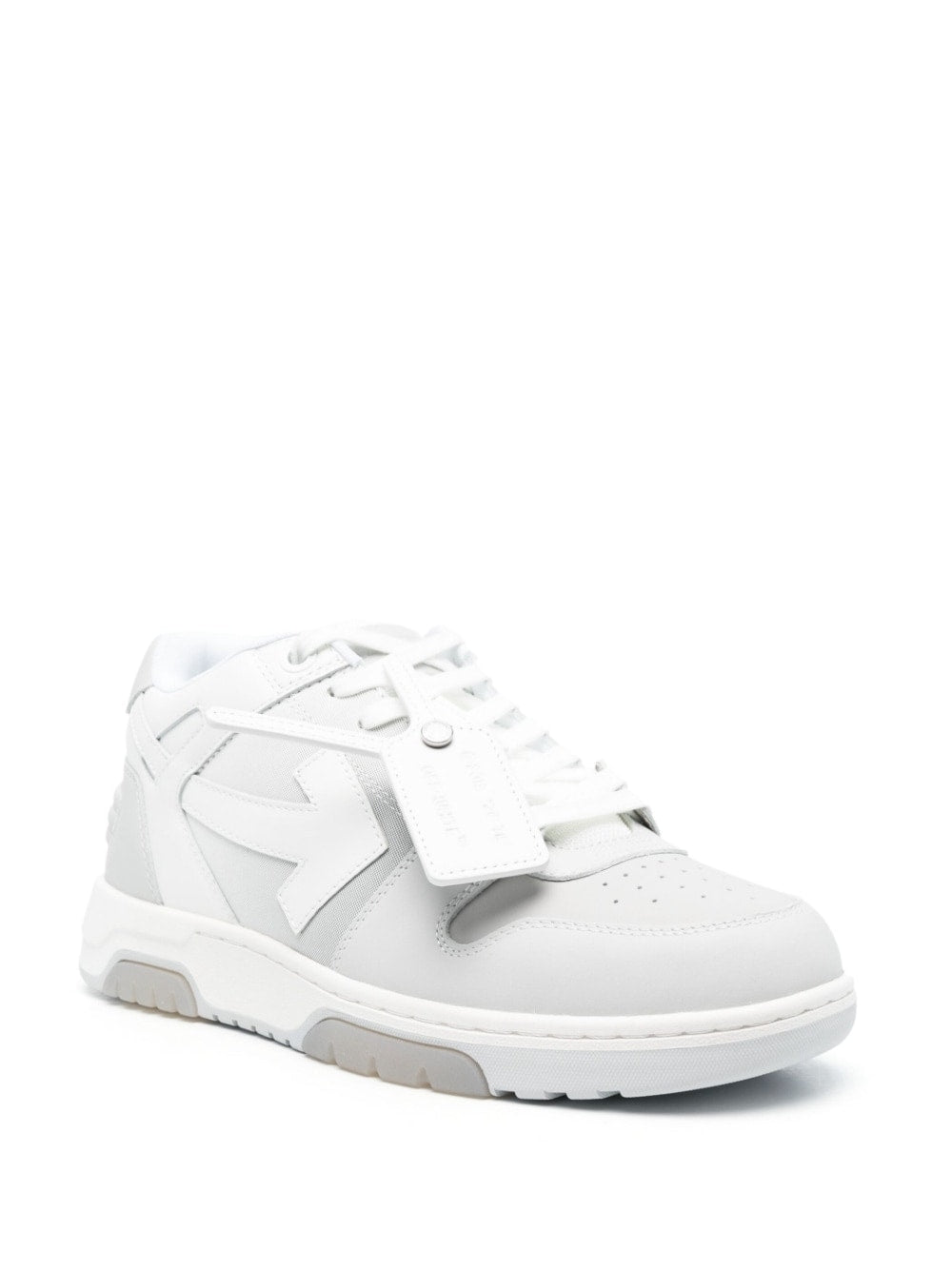 White/gray Out of office sneakers