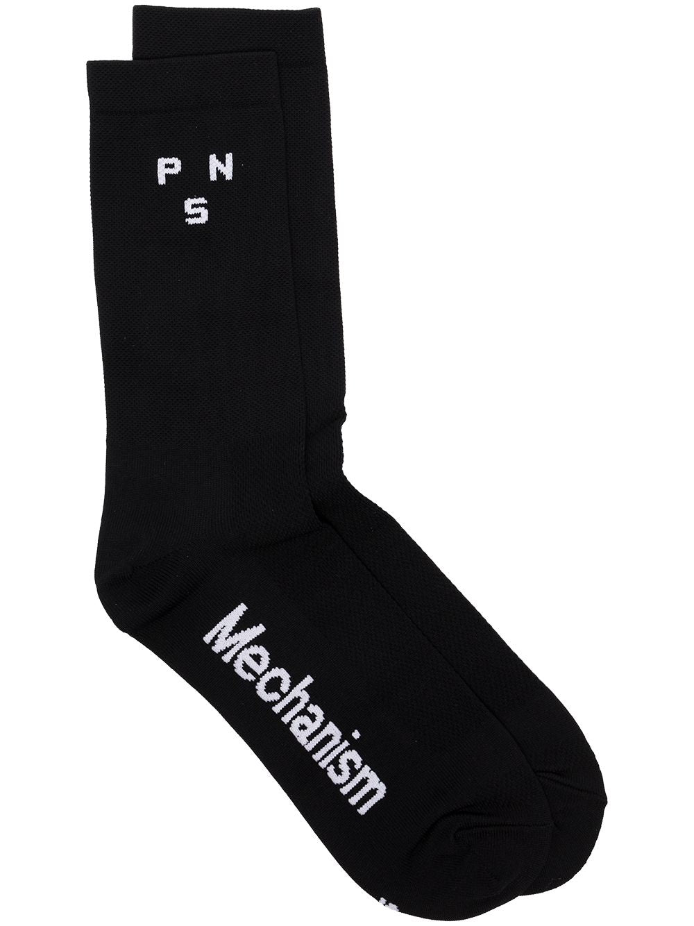 Black Mechanism ankle socks