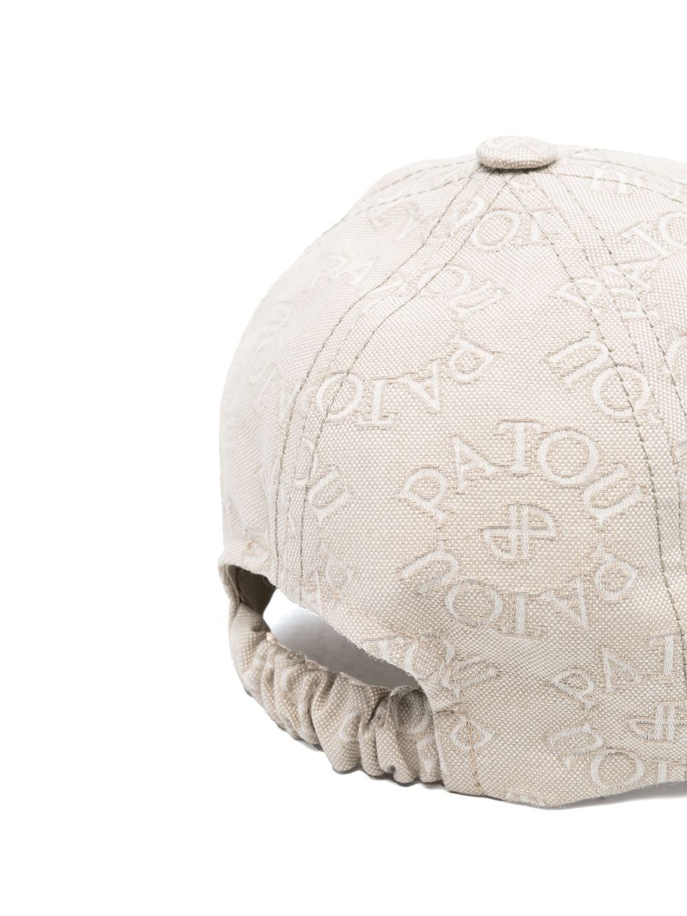 Jacquard-pattern baseball cap