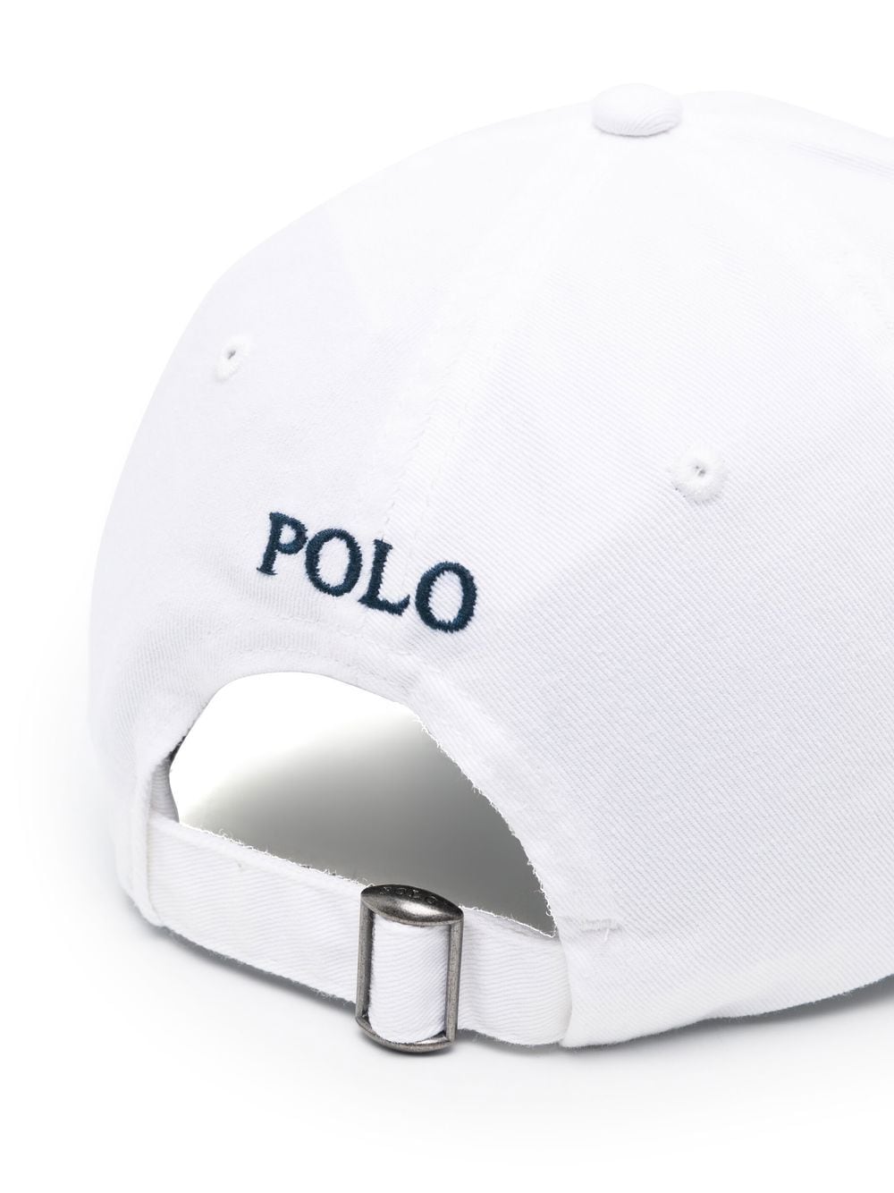 Embroidered-logo cap