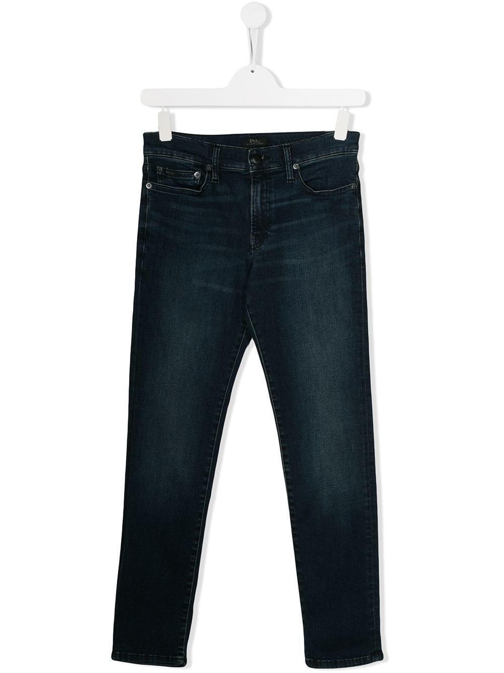 Jeans skinny in cotone blu