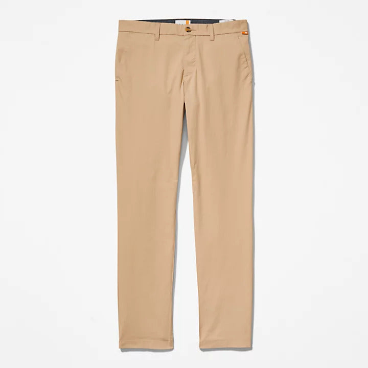 Beige sargent lake ultralight stretch chino pants