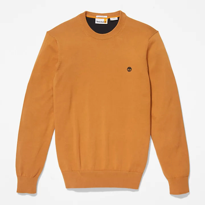 Orange William rivers crew neck sweatshirt