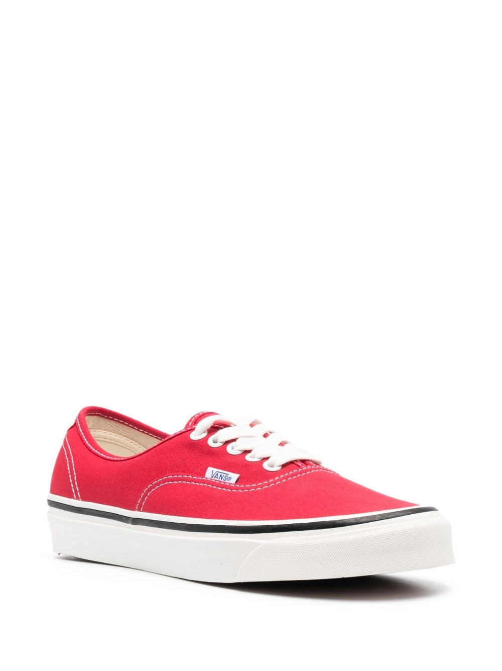 Red cotton Authentic low-top sneakers