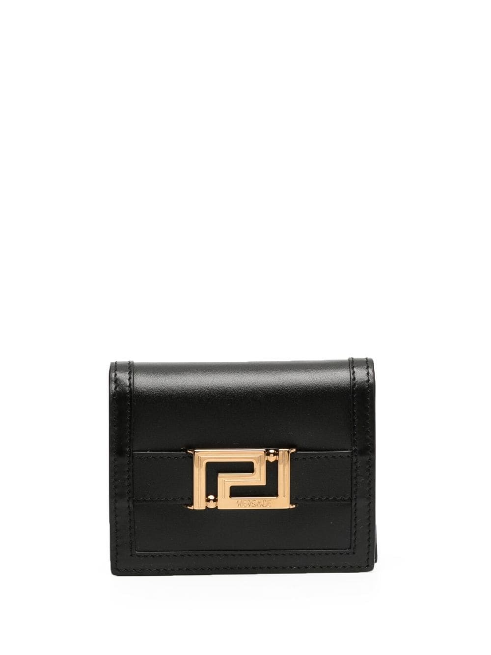 Bi-fold leather wallet from Versace