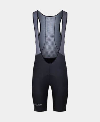 Marinette men's colour bib shorts MARINETTE ANTHRACITE CAFÉ DU CYCLISTE 