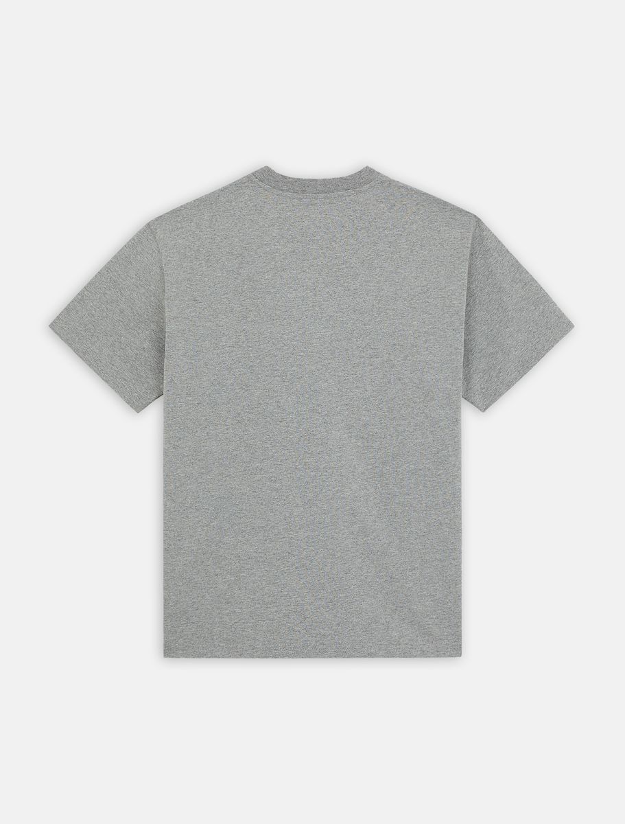 T-shirt porterdale tascabile grigia a maniche corte
