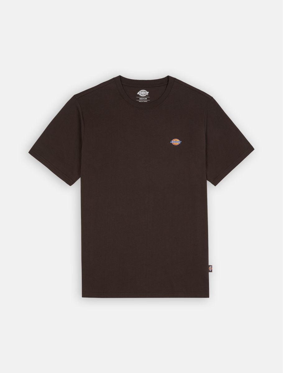 T-shirt a maniche corte color mapleton marrone