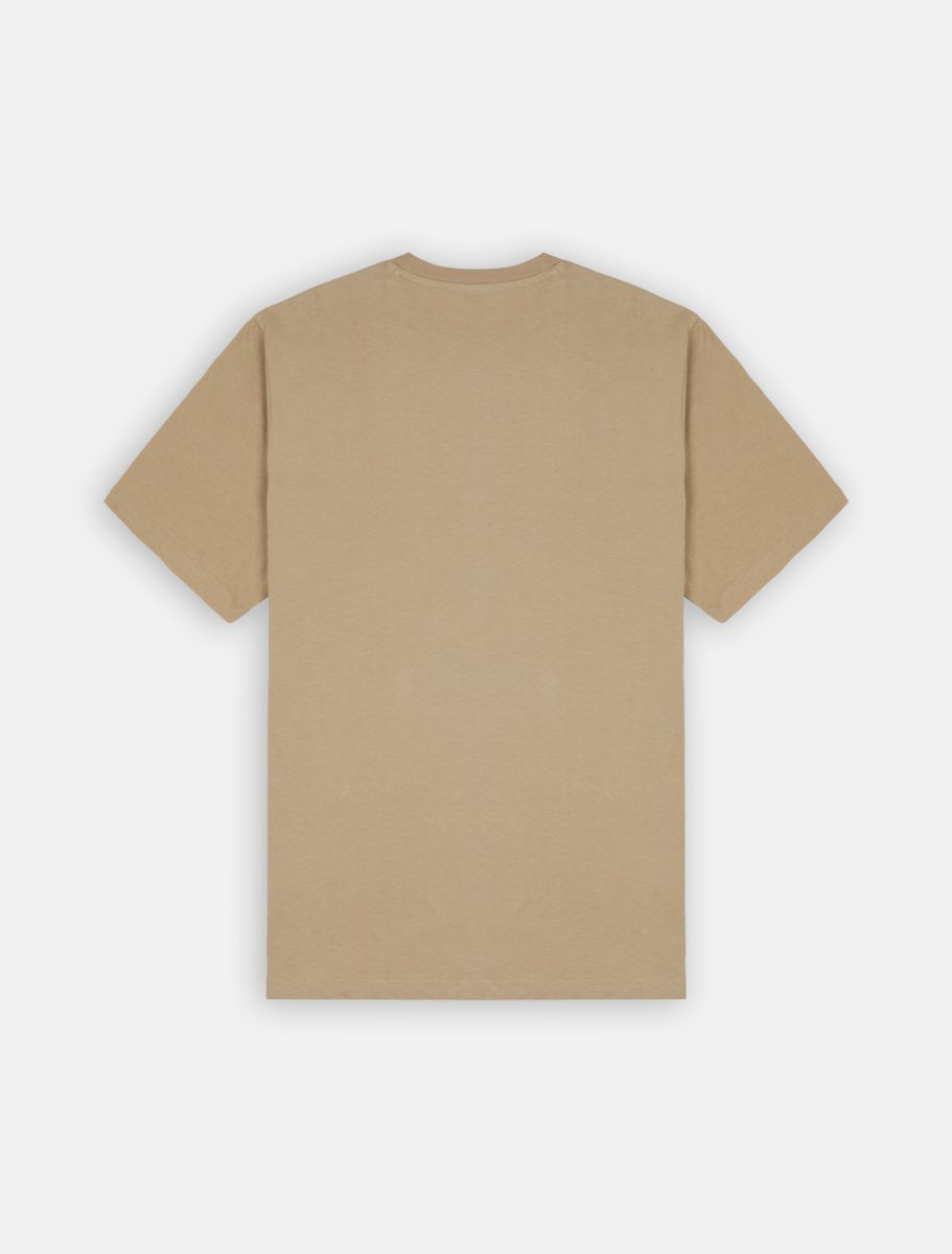 Beige mapleton short-sleeve T-shirt
