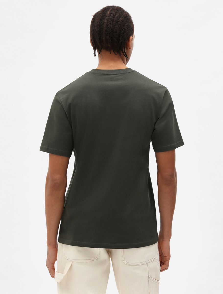 T-shirt a maniche corte in mapleton verde scuro