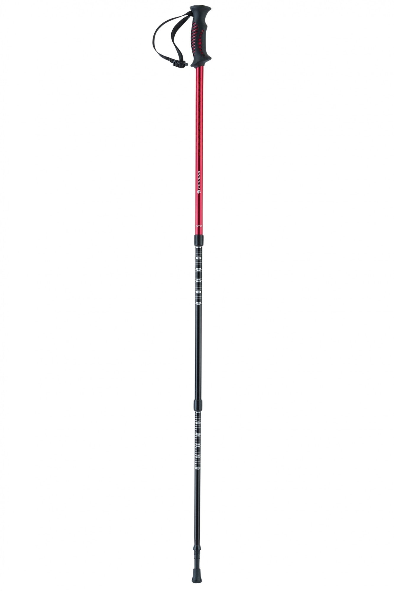 Pair of red/black GTA trekking poles