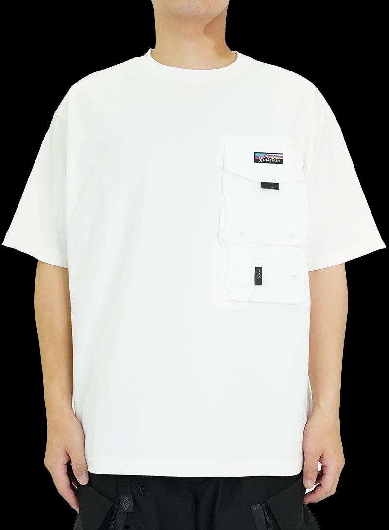 T-shirt with front cargo pocket