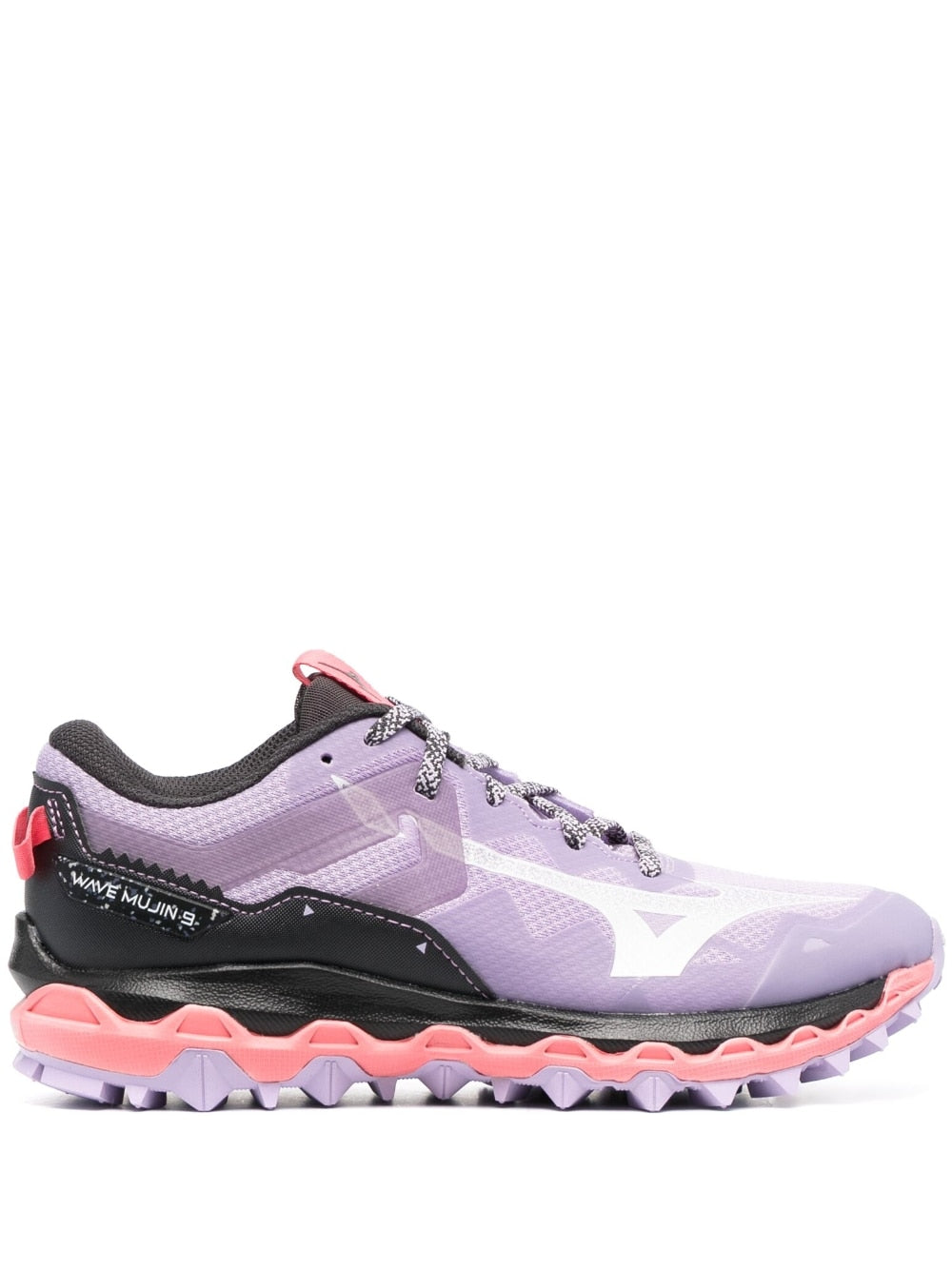 Lilac/white/coral Wave mujin 9 sneakers