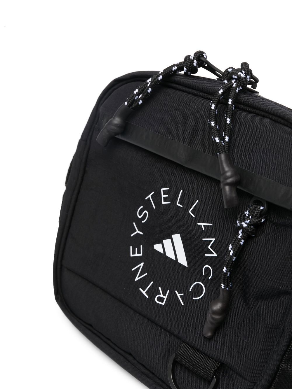 Logo-print zip-up belt bag