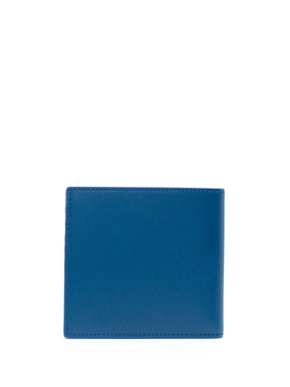 Logo-embossed bi-fold wallet