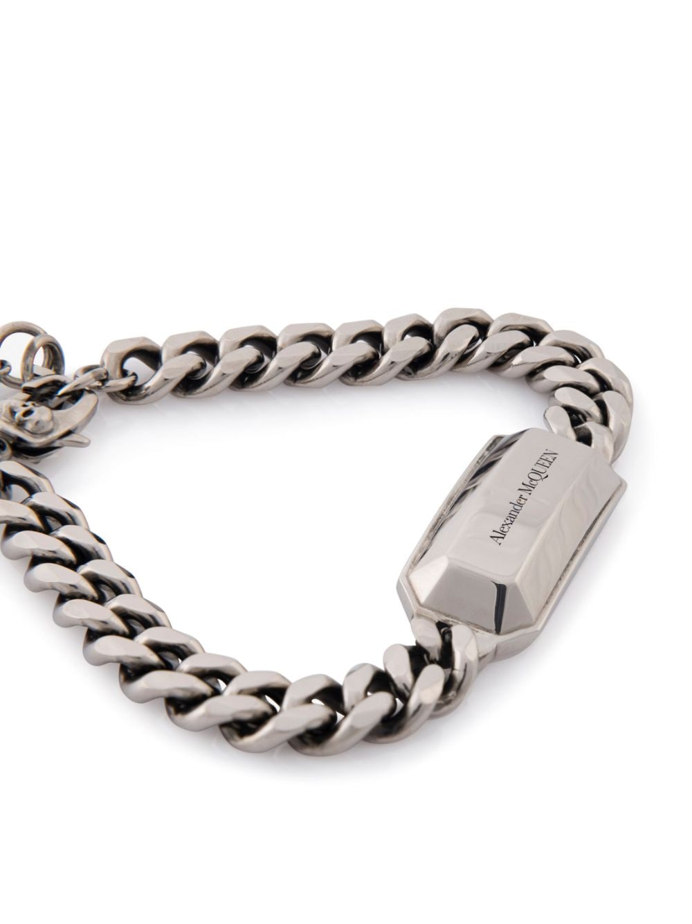 Chain-link medallion bracelet