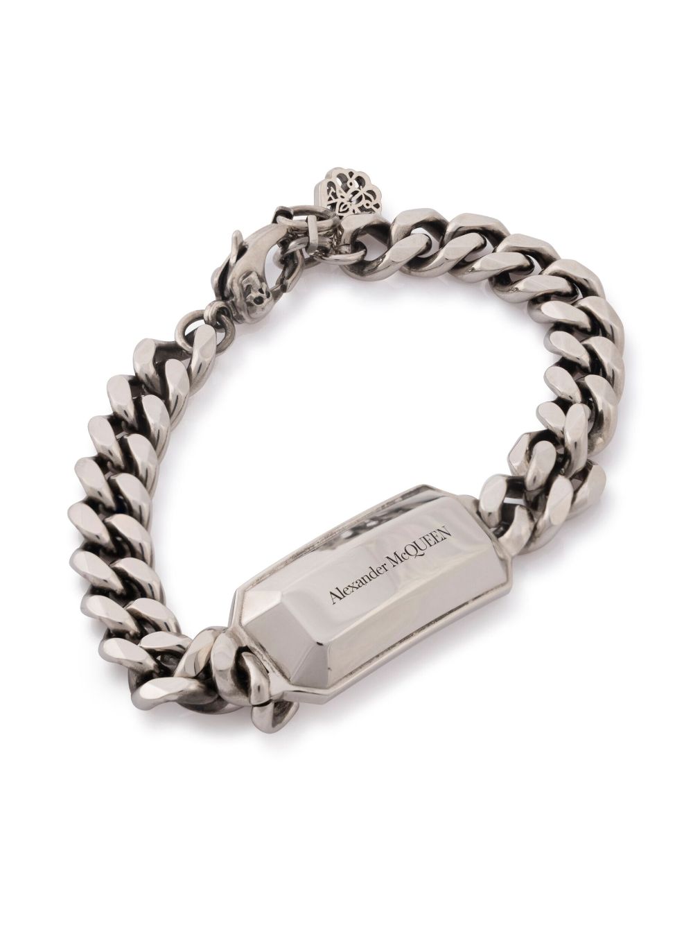 Chain-link medallion bracelet