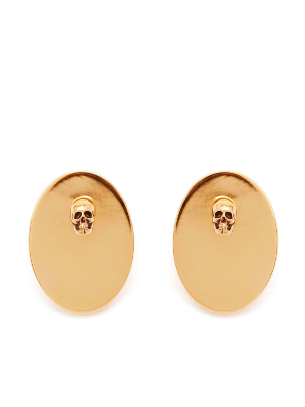 The Faceted Stone Stud Earrings