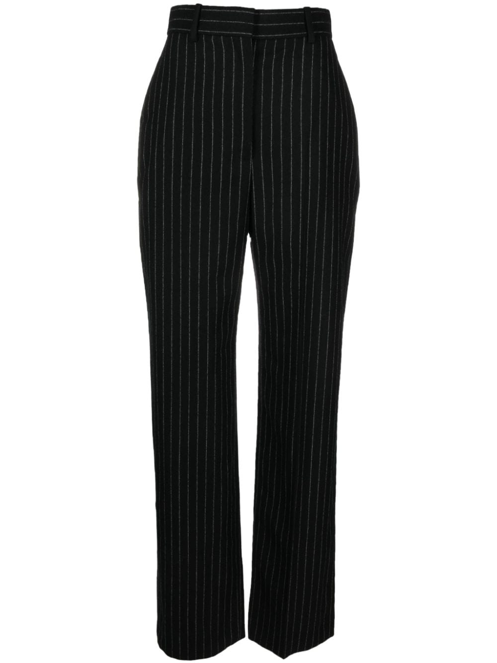 Chalk stripe wool trousers