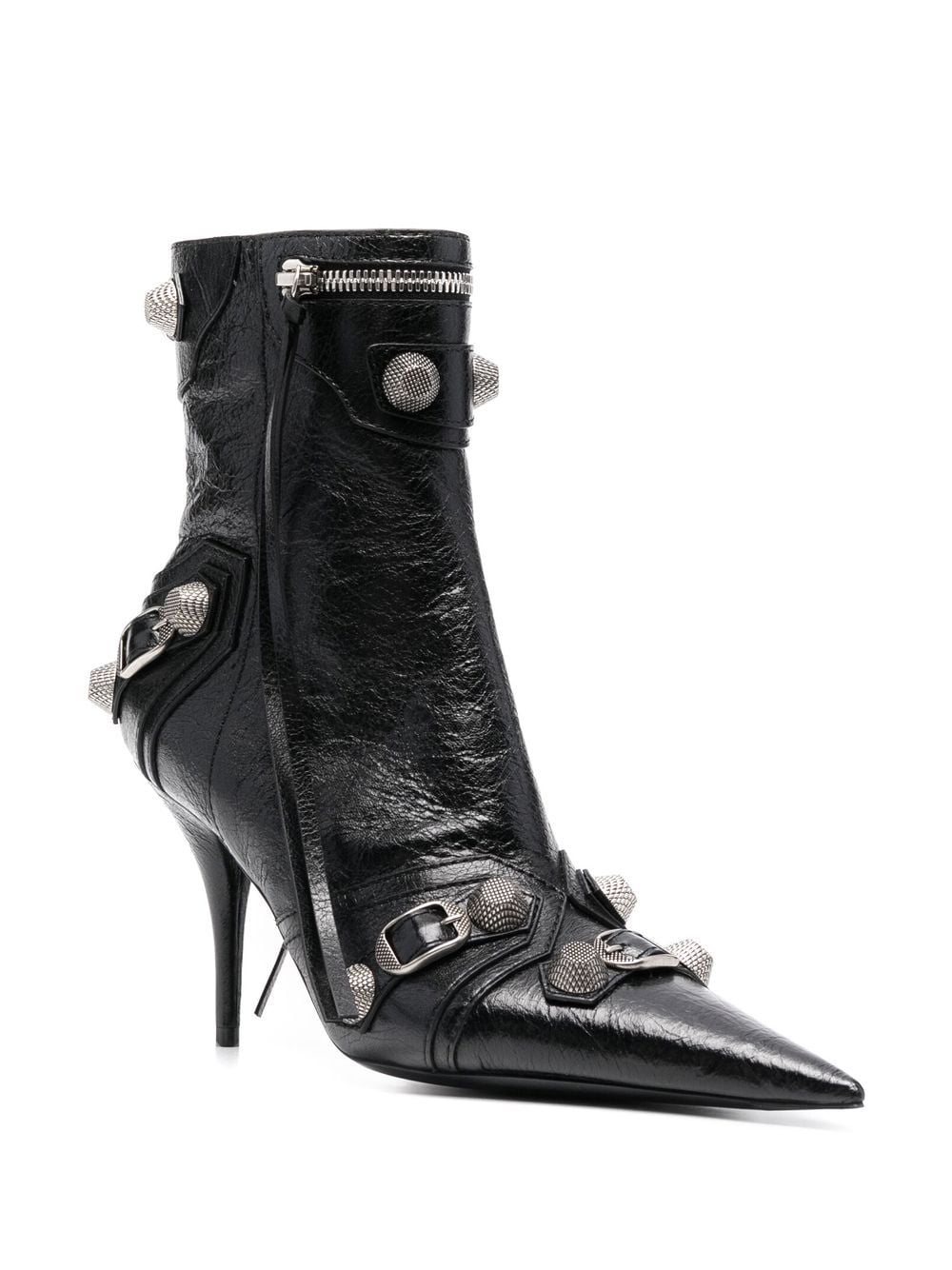 Cagole leather ankle boots<BR/><BR/><BR/>
