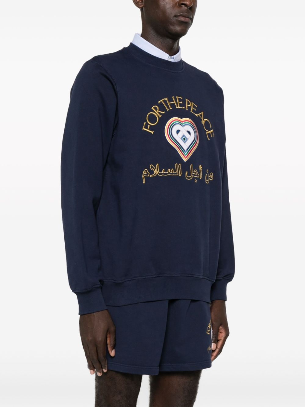 For The Peace cotton sweatshirt