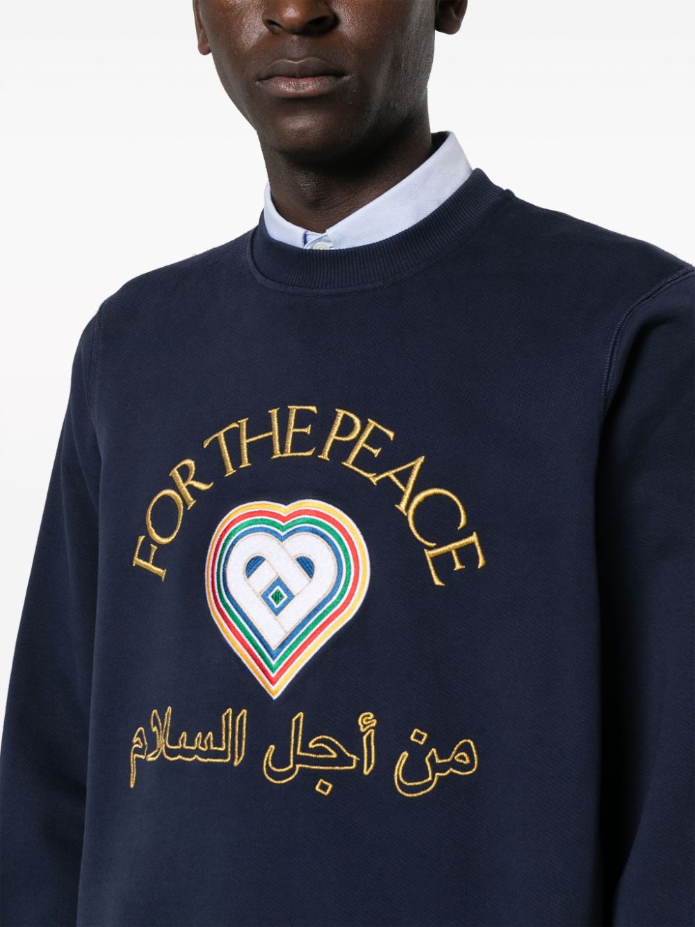 For The Peace cotton sweatshirt