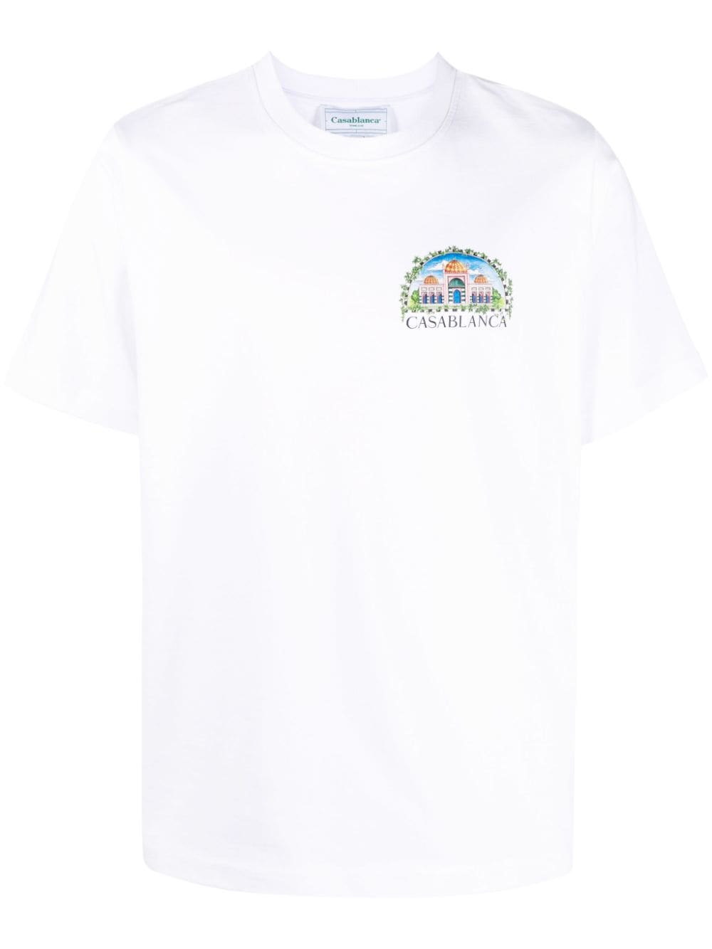 Logo-print organic-cotton T-shirt