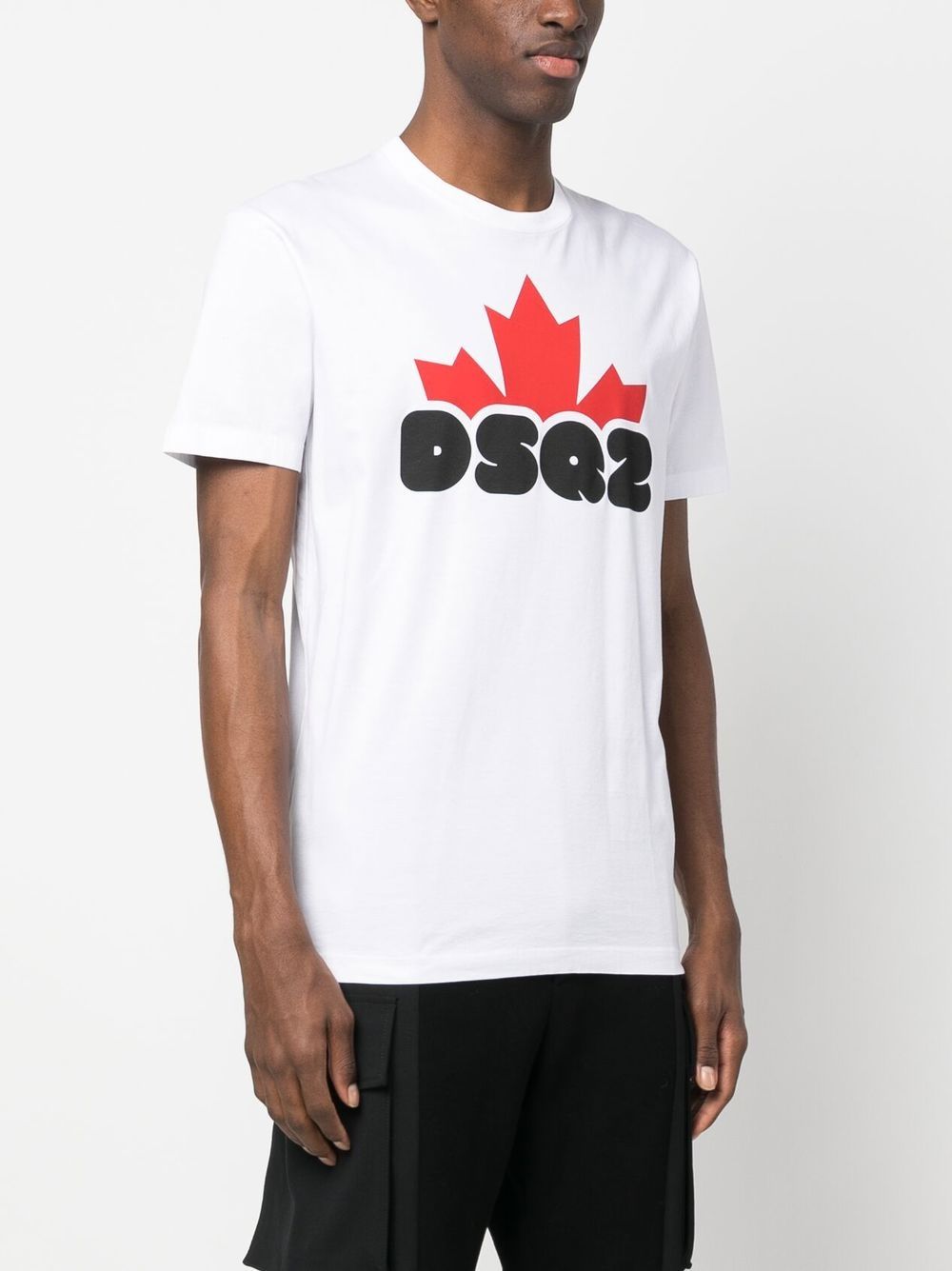 DSQ2-print short-sleeve T-shirt