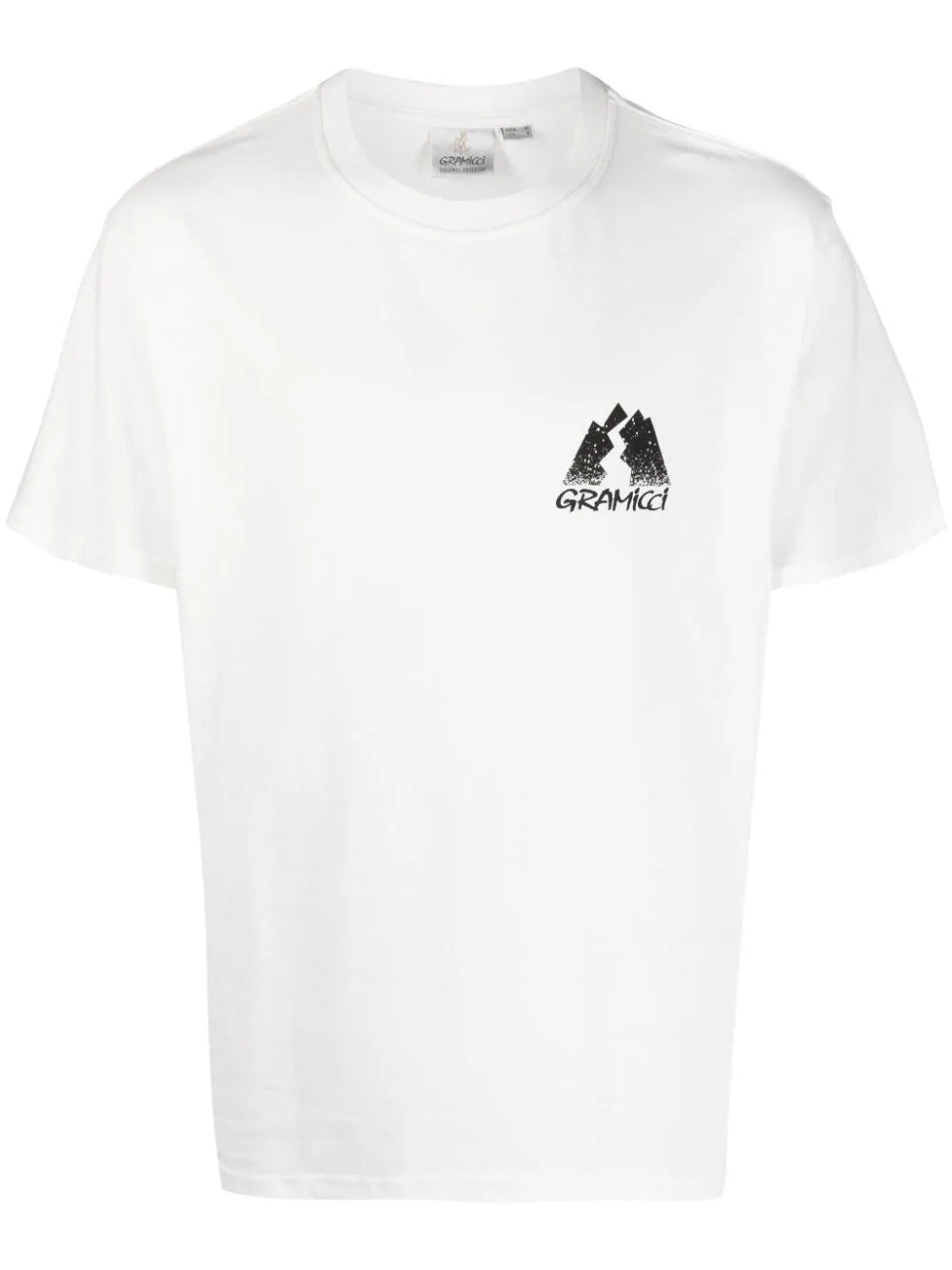 Short-sleeved T-shirt with contrasting logo