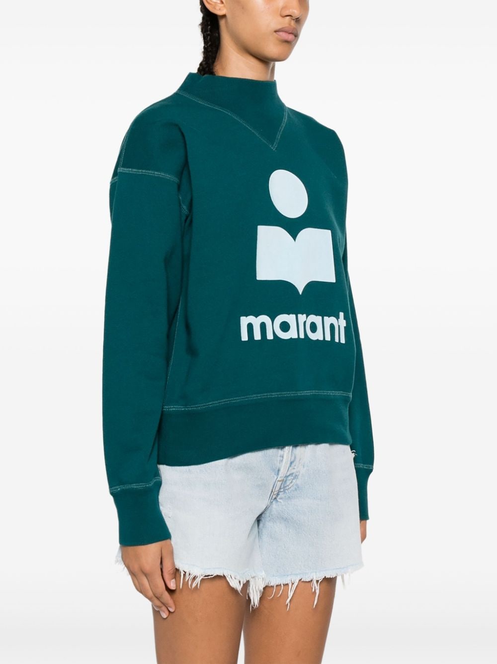 Moby logo-print sweatshirt