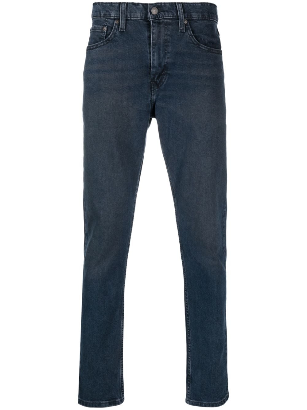 Low-rise slim-cut jeans