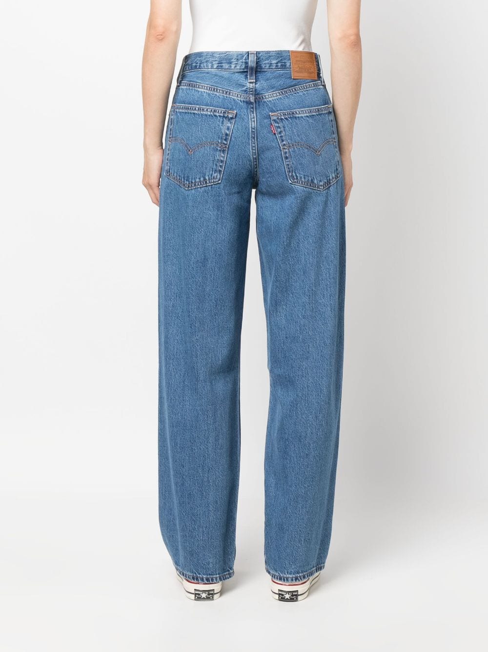 Baggy Dad straight-leg jeans
