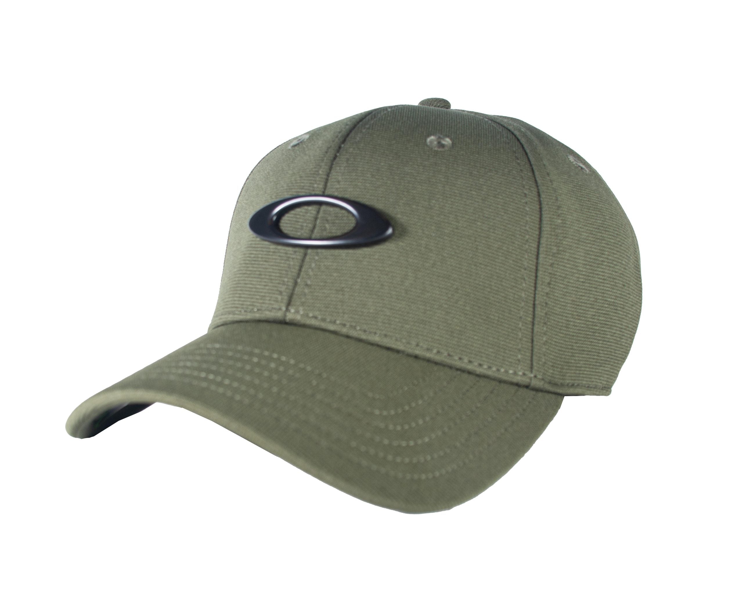 Cappellino verde con logo frontale