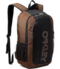 Black/brown 20L backpack