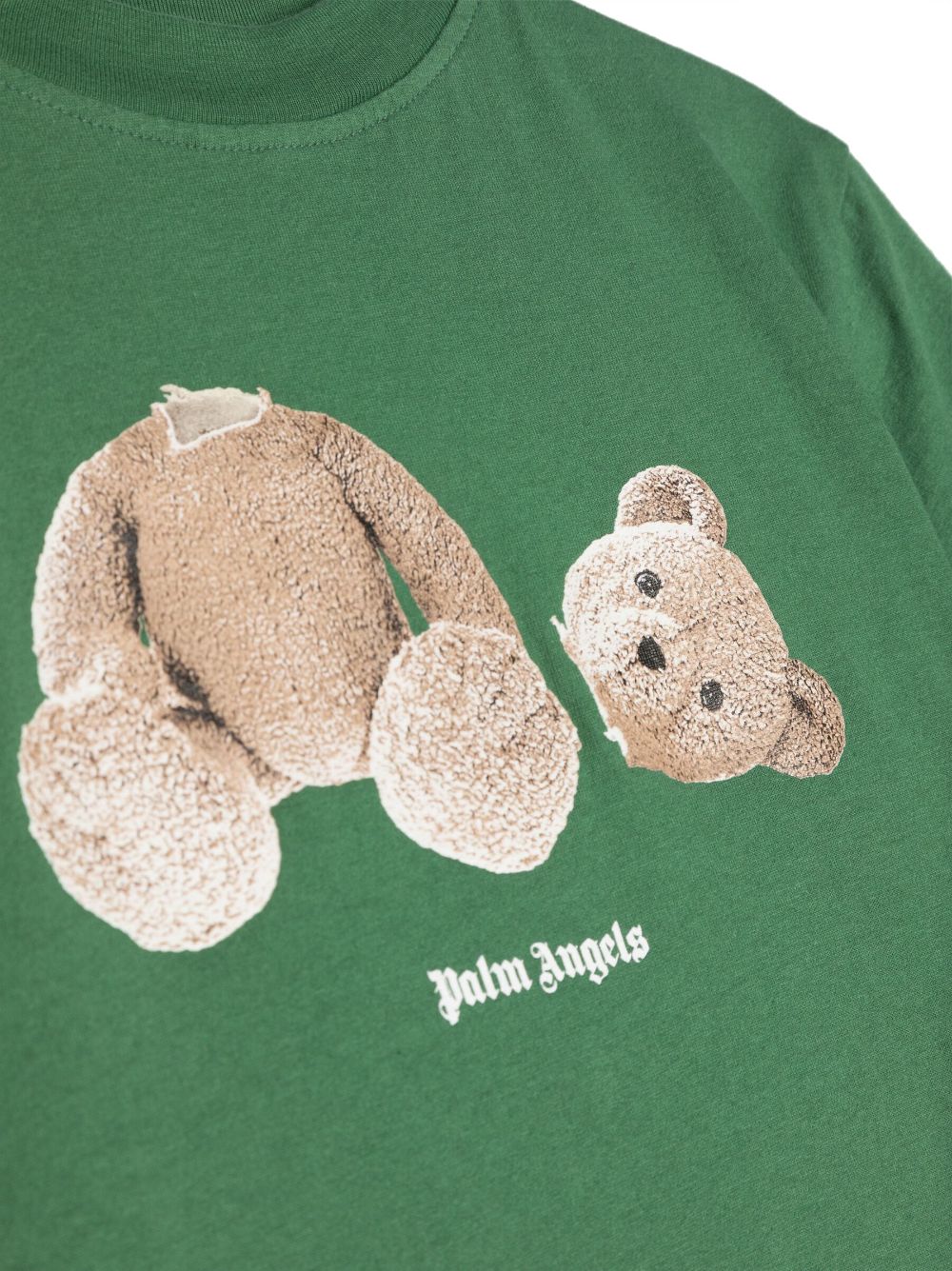 T-shirt in cotone con stampa orsetti