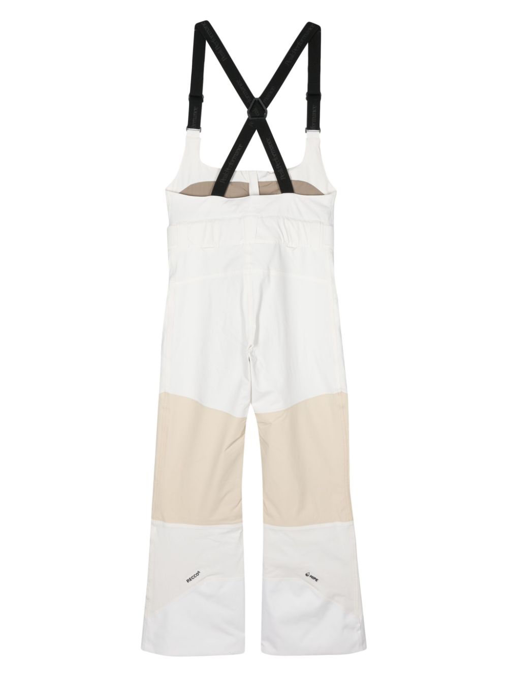 Pannelled design sky trousers