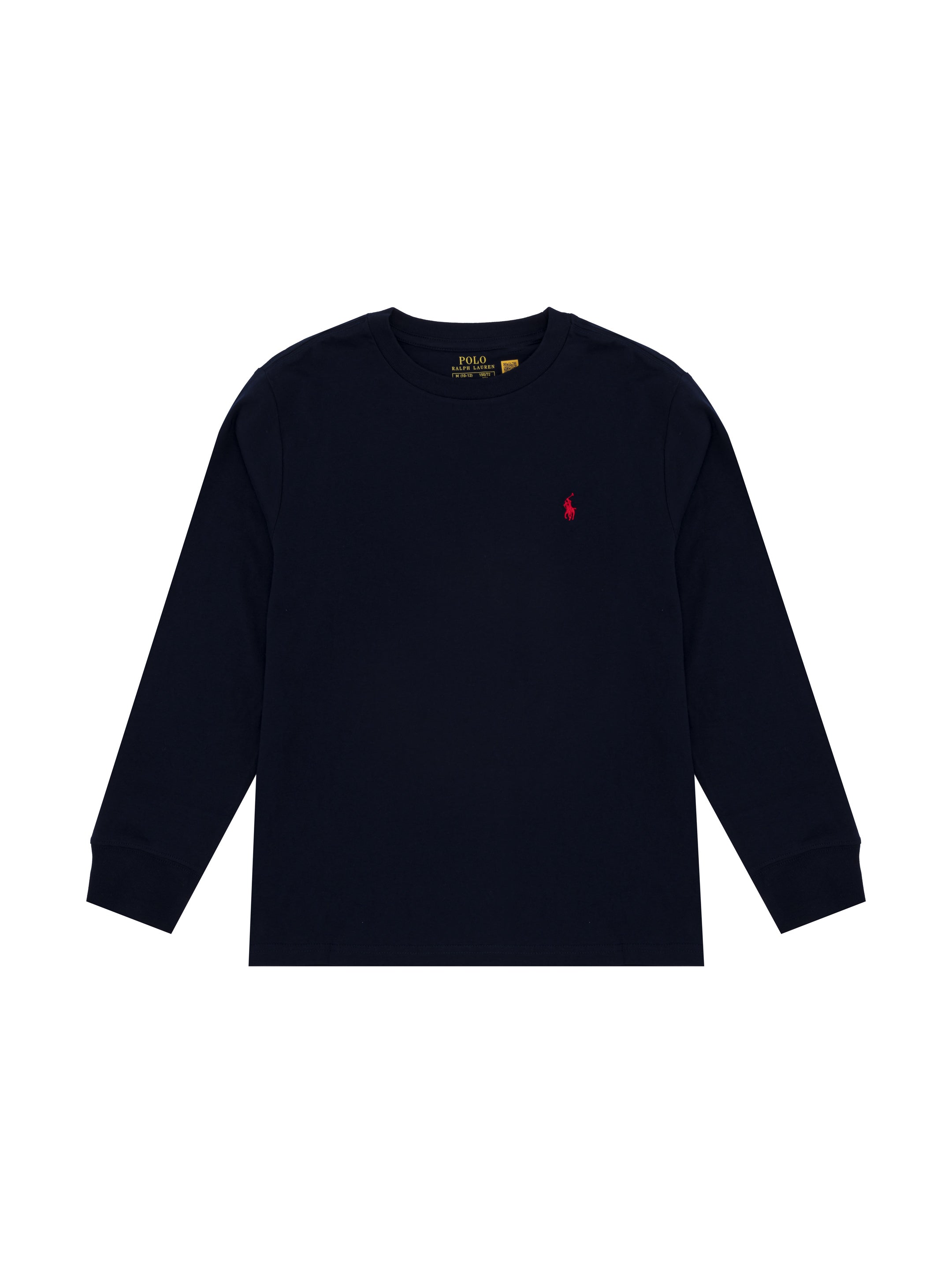 Long-sleeved T-shirt with front logo