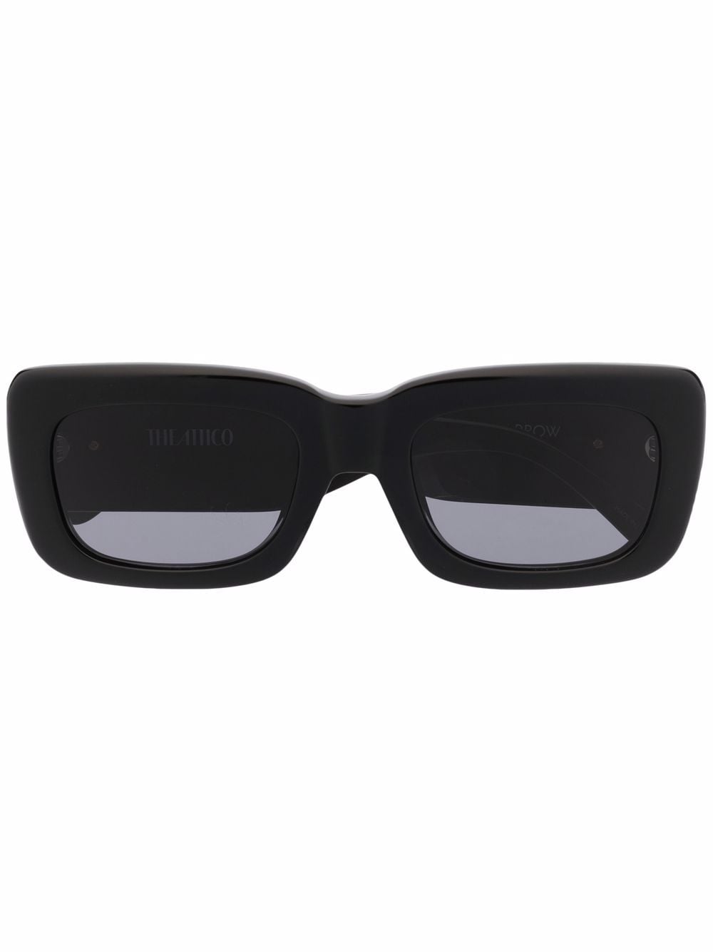 Black Marfa rectangular sunglasses