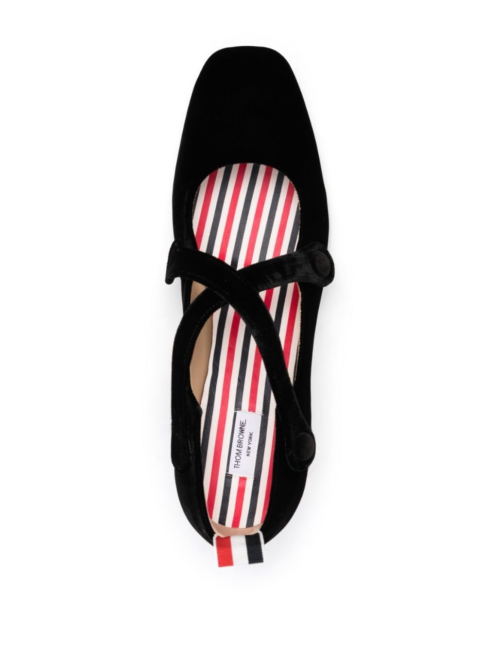 Sandali con tacco largo in velluto da 40 mm
