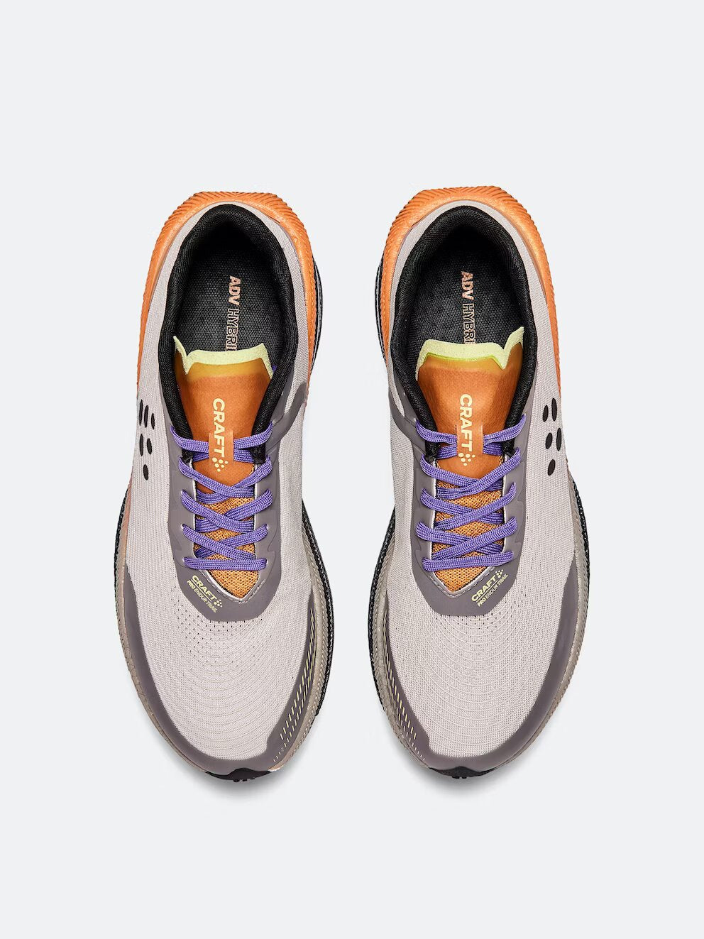 Scarpe da ginnastica Endurance trail grigio arancione