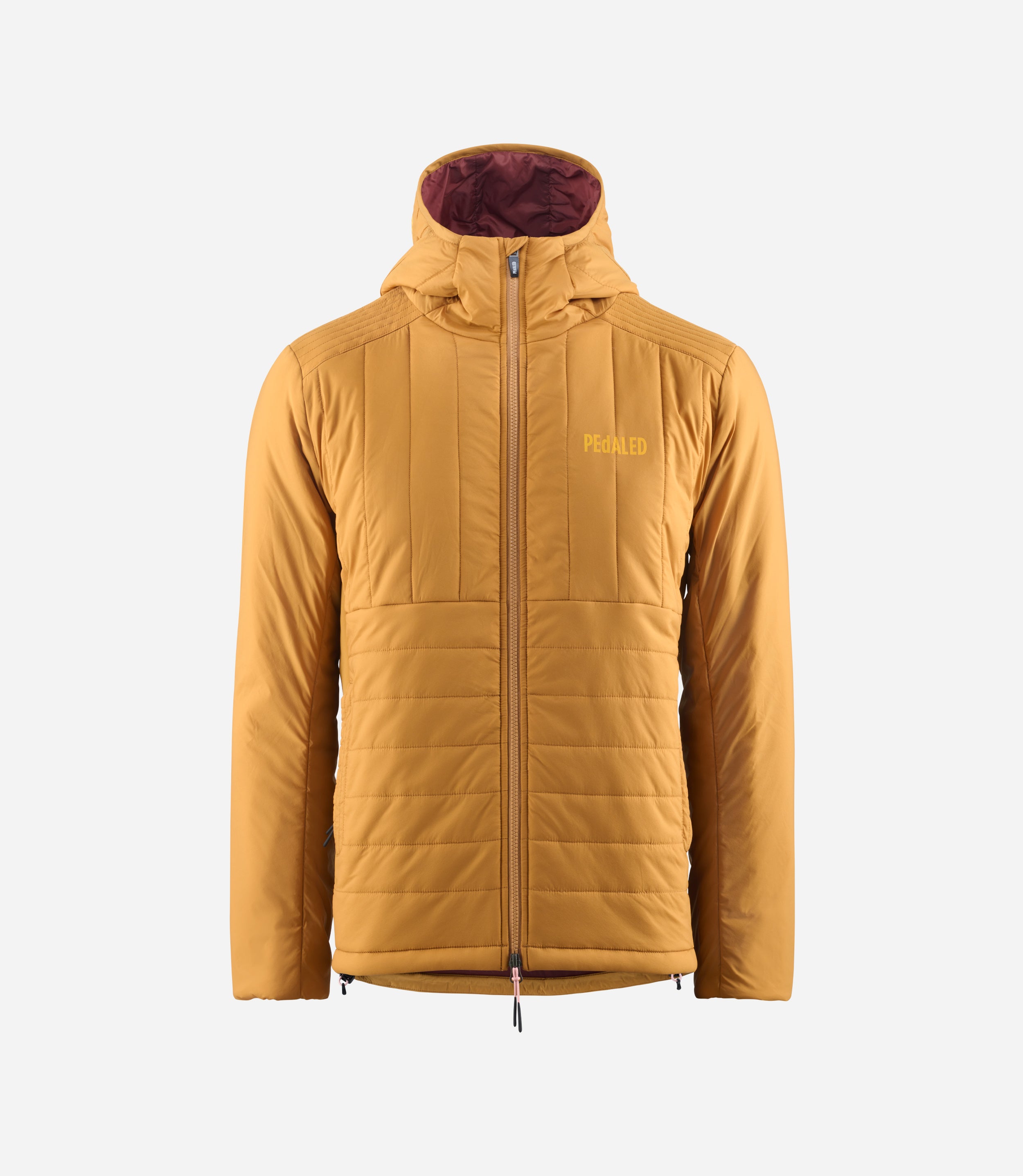 Odyssey winter cycling insulated hooded jacket