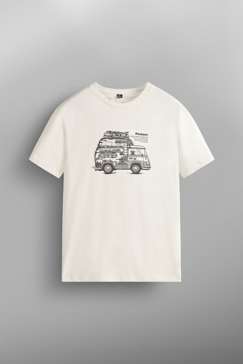 T-shirt con stampa frontale