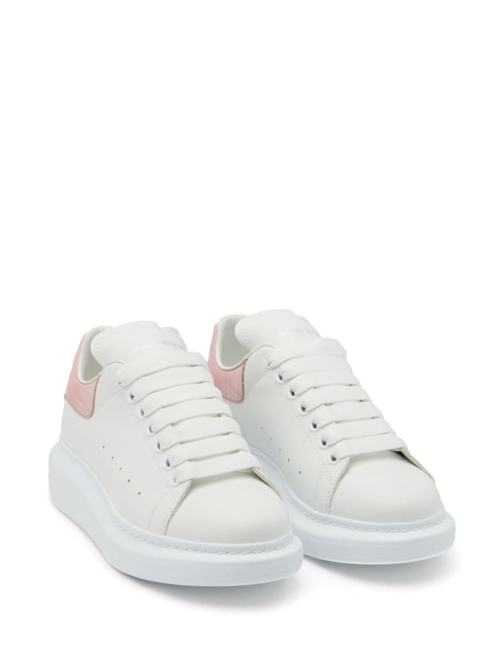 Oversized leather sneakers<BR/><BR/><BR/>