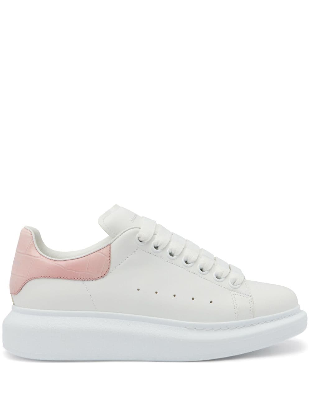 Oversized leather sneakers<BR/><BR/><BR/>