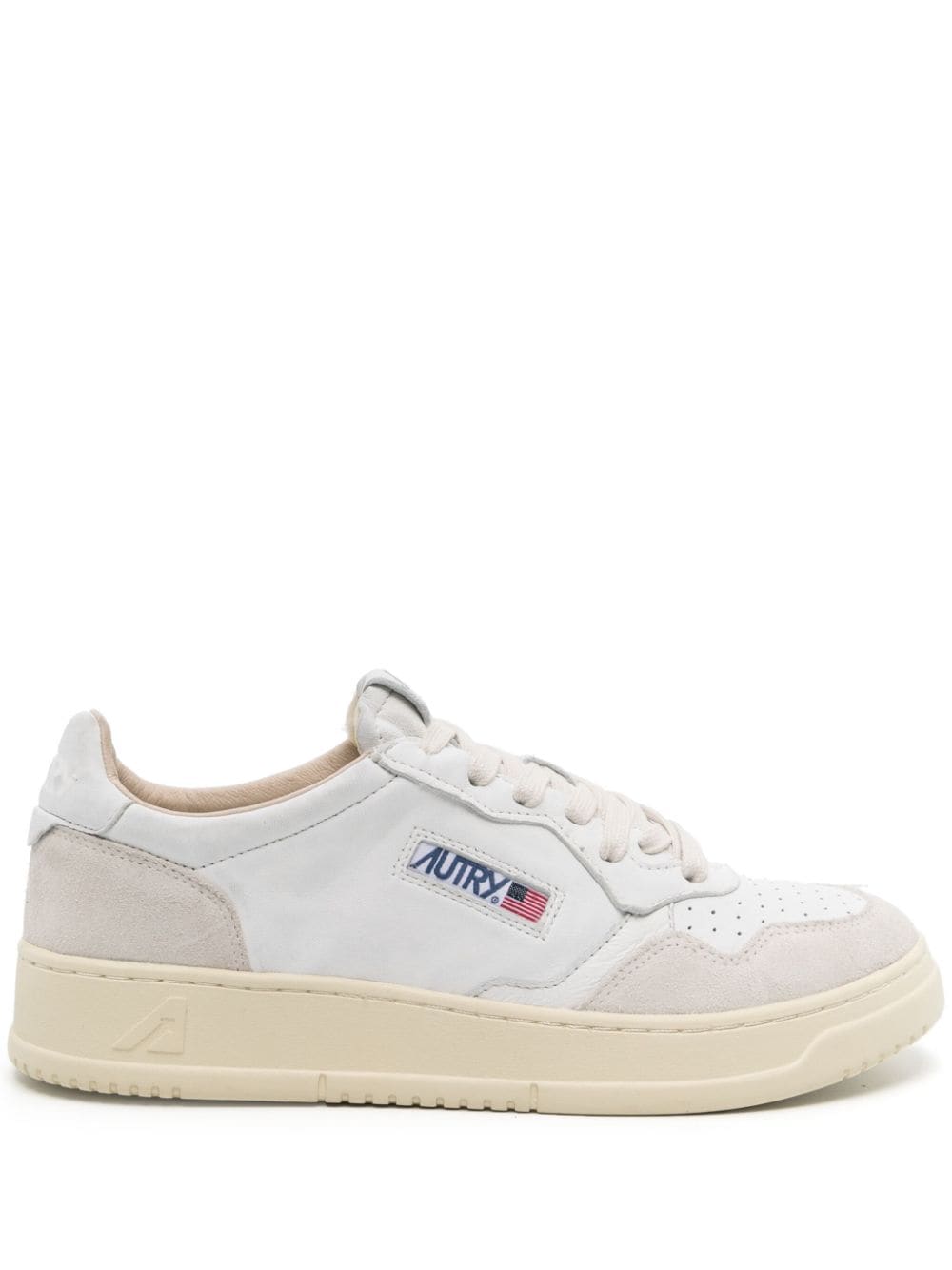 AUTRY AULMGS30GOAT/SUEDE WHT/WHITE