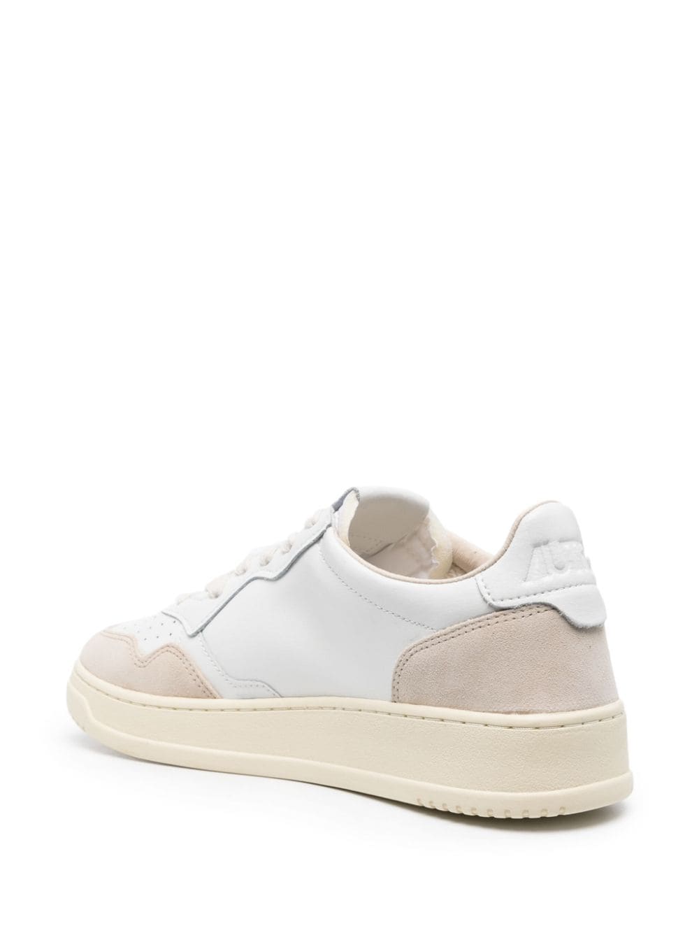 AUTRY AULMLS33LEAT/SUEDE WHITE