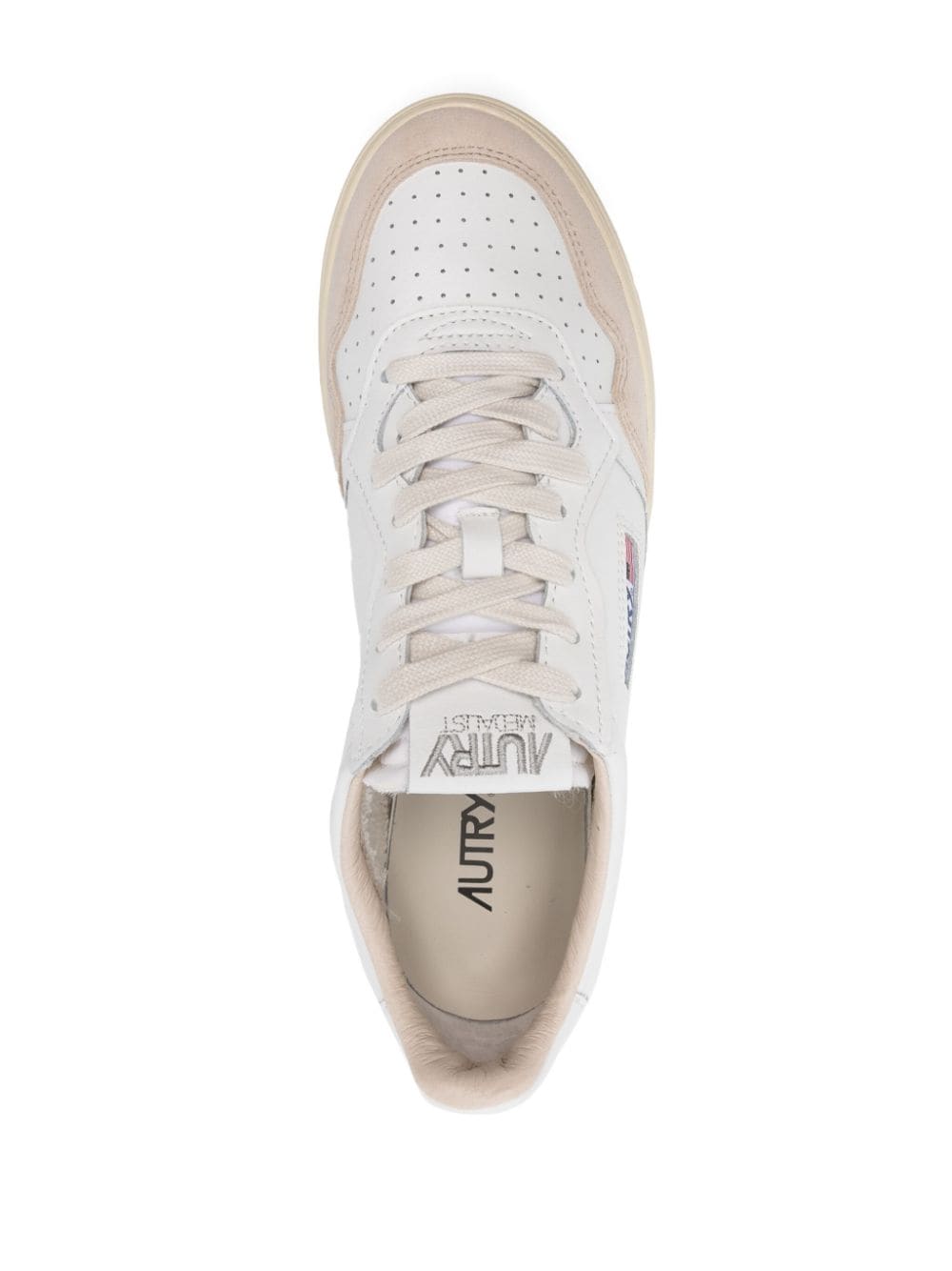 AUTRY AULMLS33LEAT/SUEDE WHITE