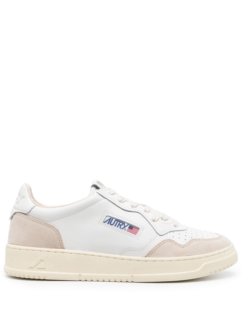 AUTRY AULMLS33LEAT/SUEDE WHITE